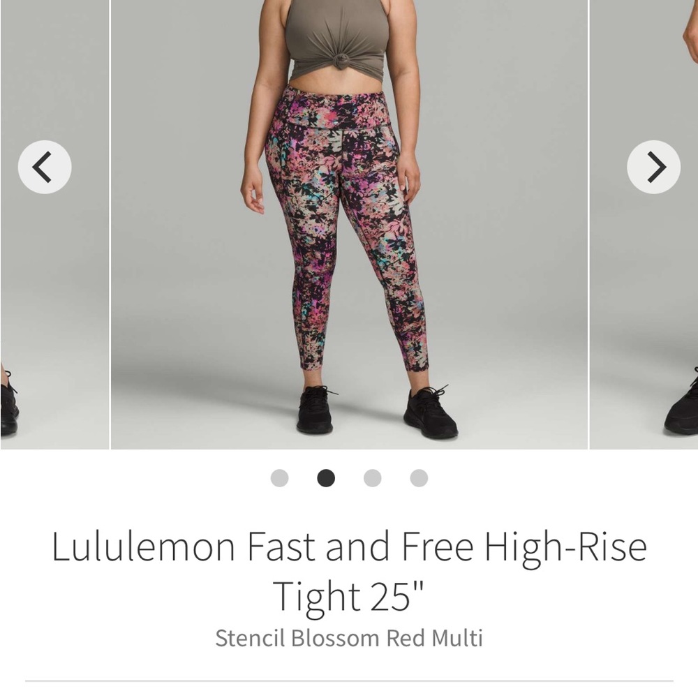 Lululemon Fast and Free High-Rise Tights